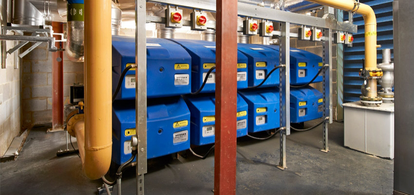 Modular boilers in district heating networks